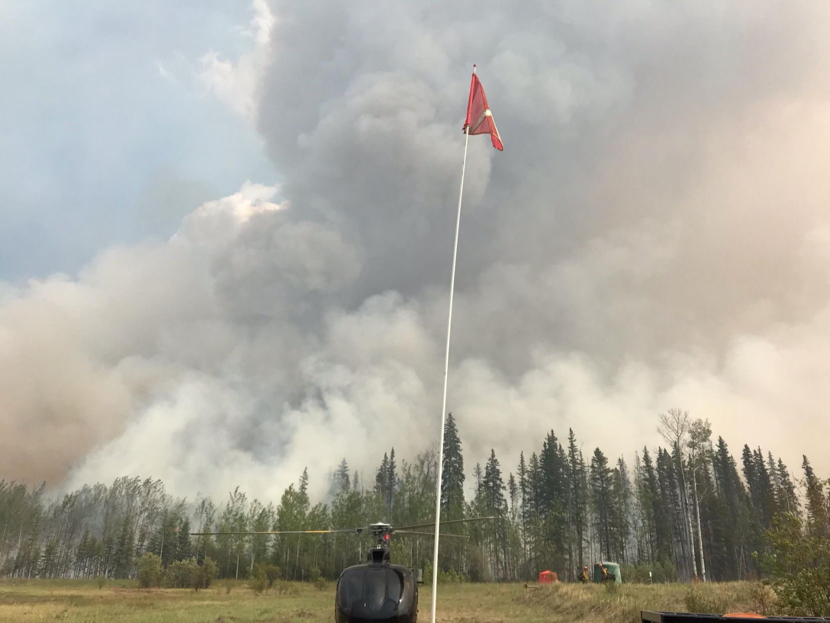 Chuckegg Creek fire